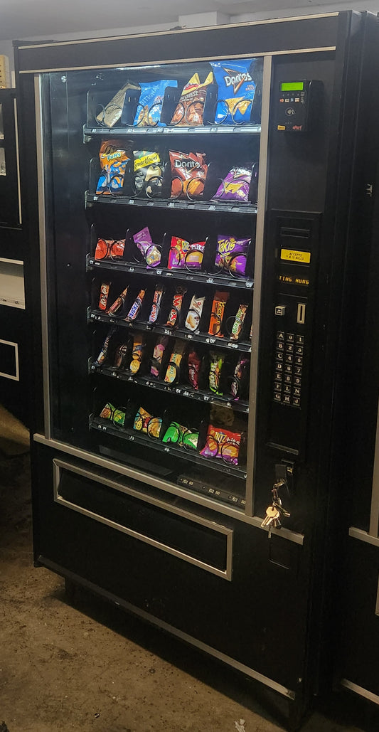 USI Snack Machine With Card Reader